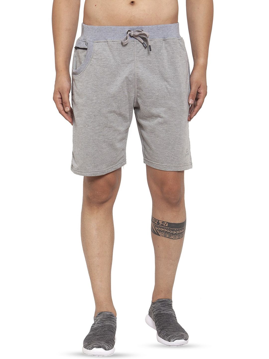 UZARUS Men Mid-Rise Cotton Sports Shorts