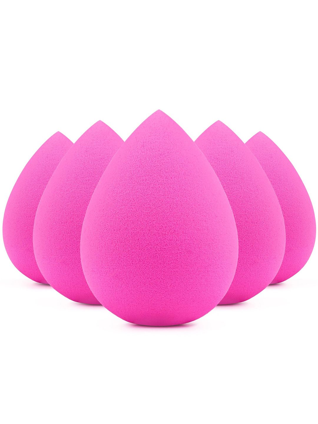 FEELHIGH Set Of 5 Makeup Blender Sponges - Pink