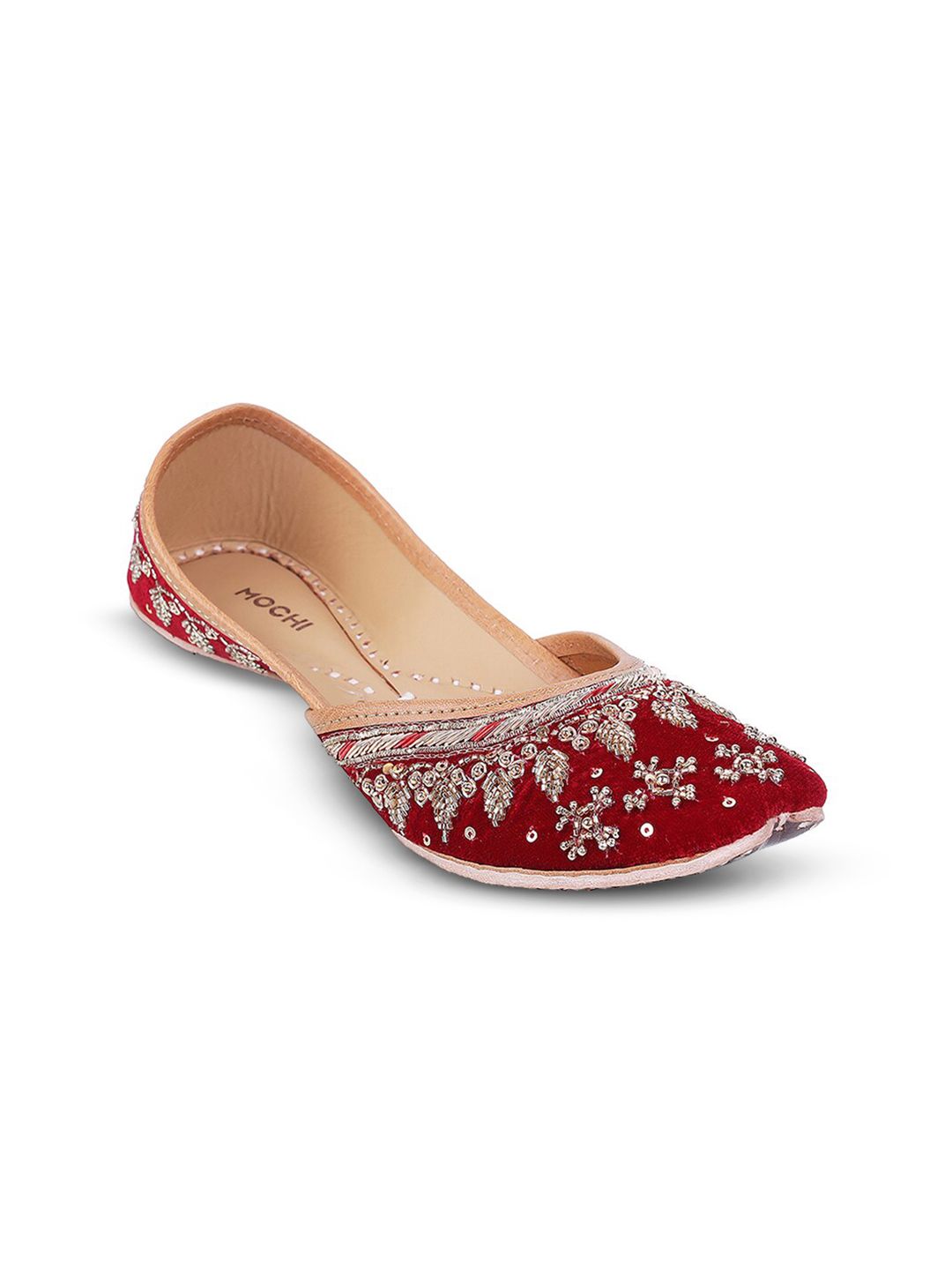 Mochi Embellished Ethnic Mojaris