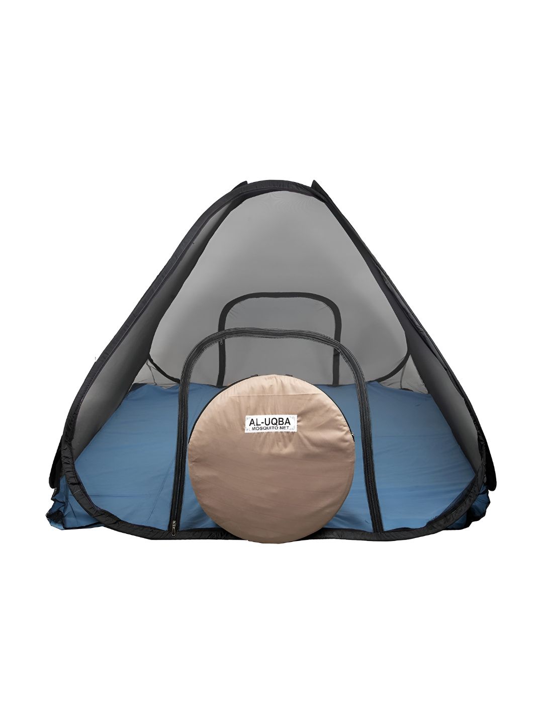 AL-UQBA Black King Size Tent Mosquito Net