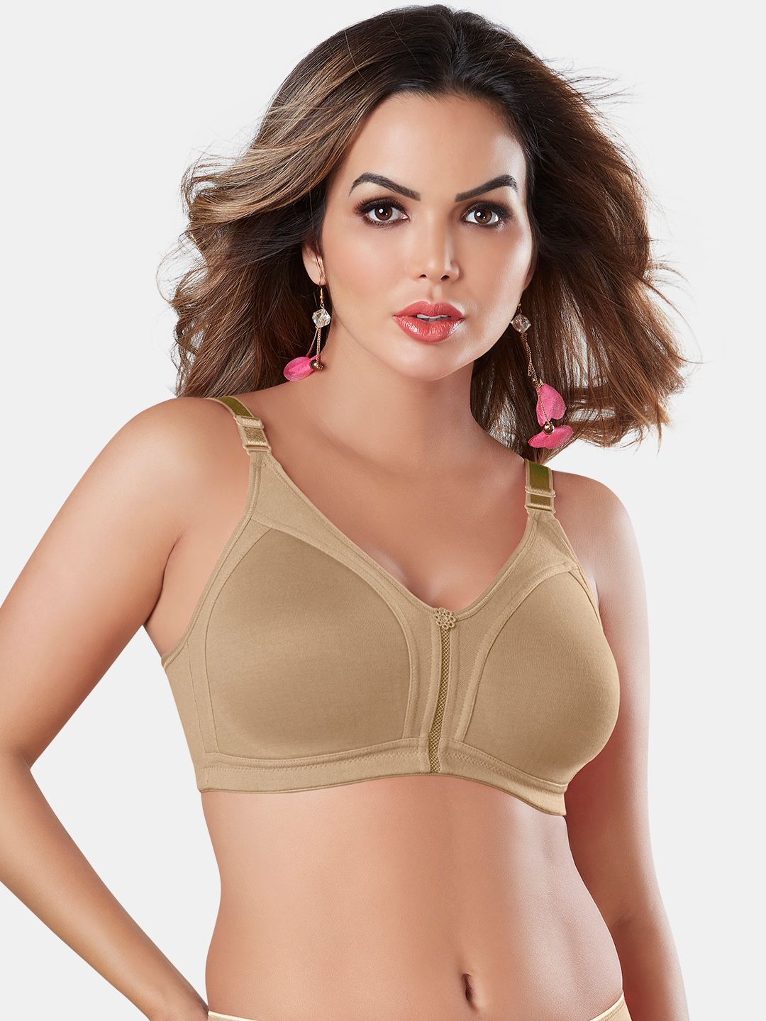 Sonari Full Coverage Non Padded Minimizer Bra With All Day Comfort