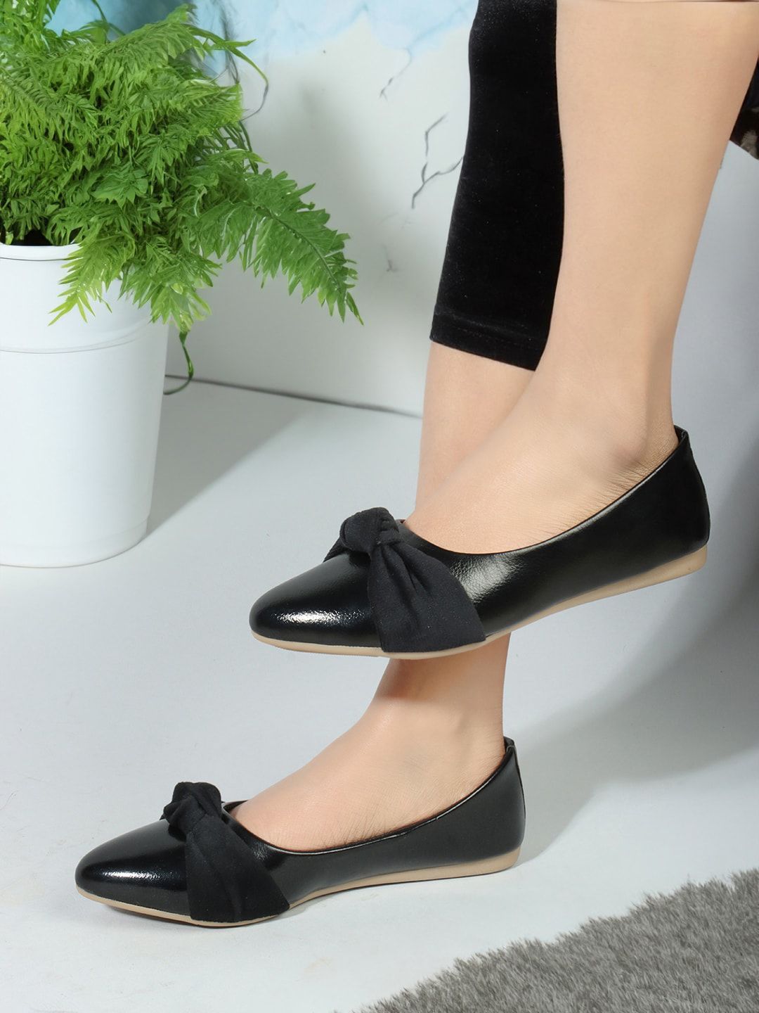 ICONICS Pointed Toe Ballerinas