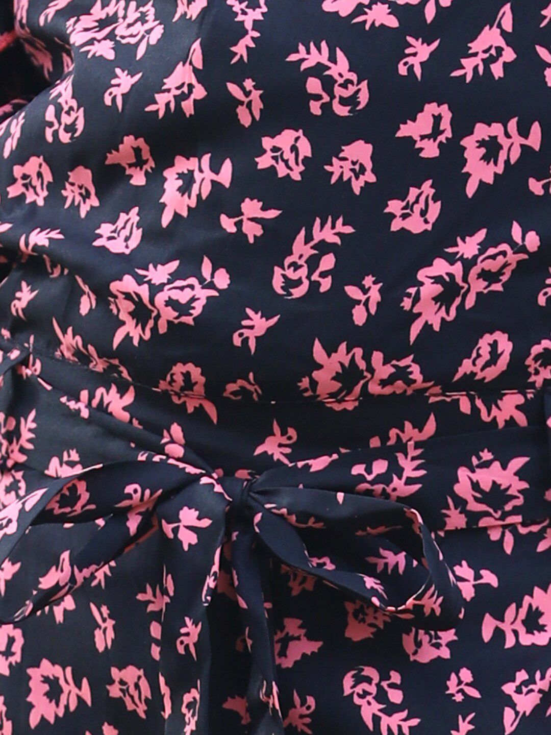 Girls Printed Capri Jumpsuit With Ruffles 2