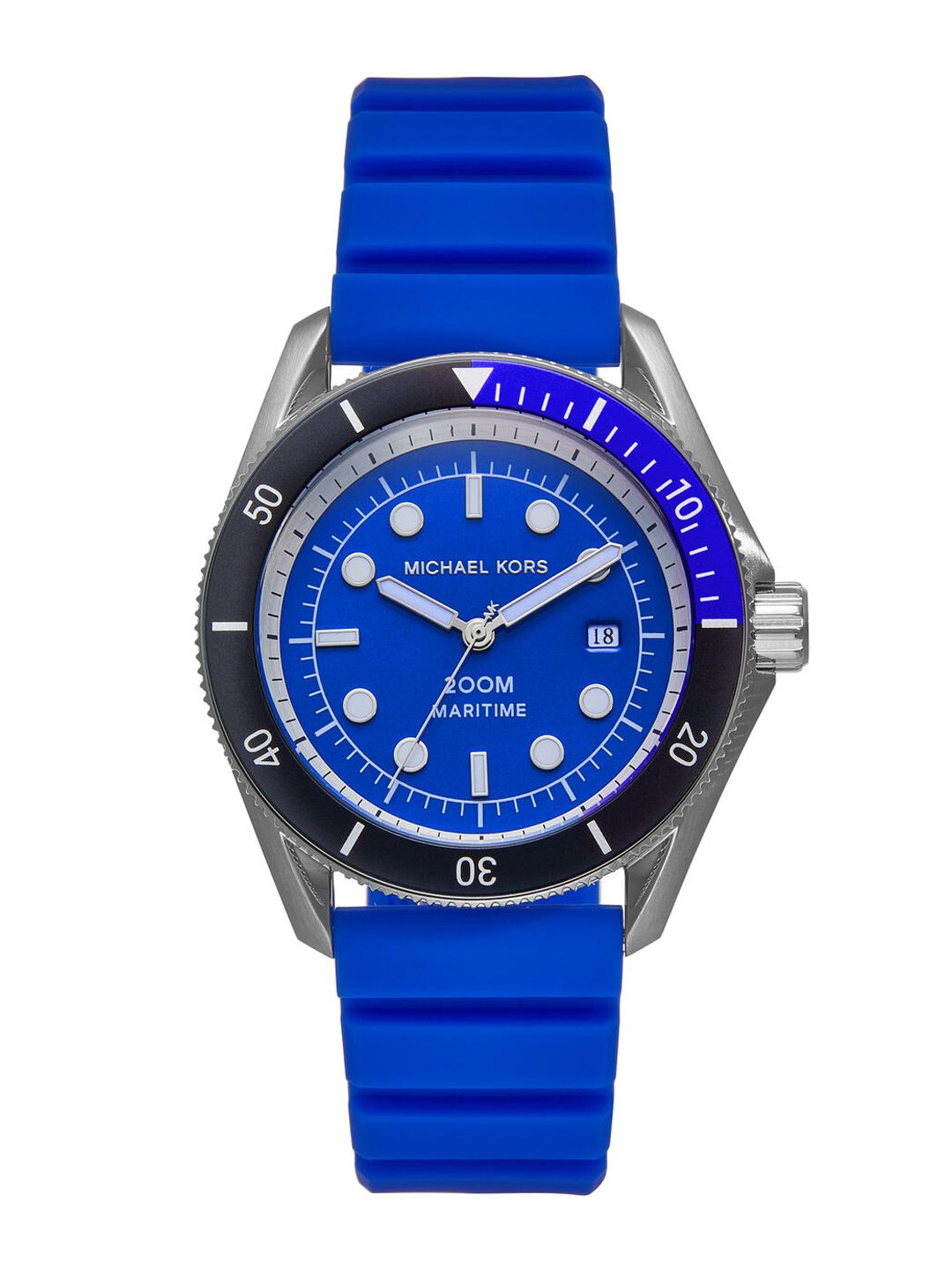 Michael Kors Men Embellished Dial & Straps Analogue Watch MK9156