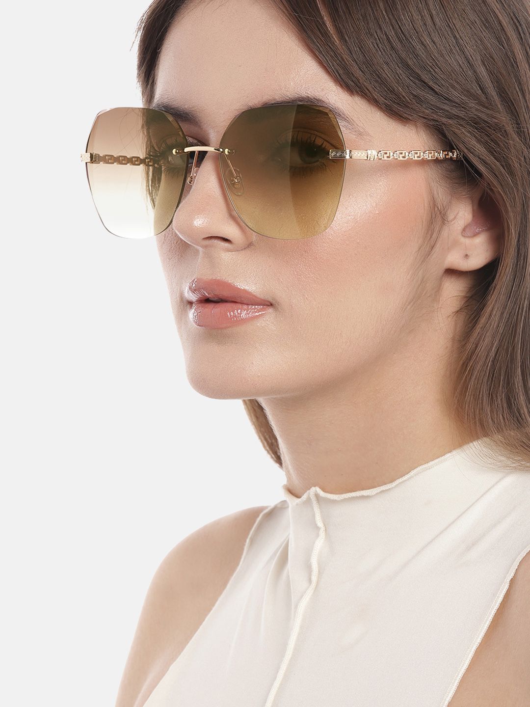 Buy Carlton London Women Premium Oversized Sunglasses With UV Protected Lens CLSW318 -  - Accessories for Women