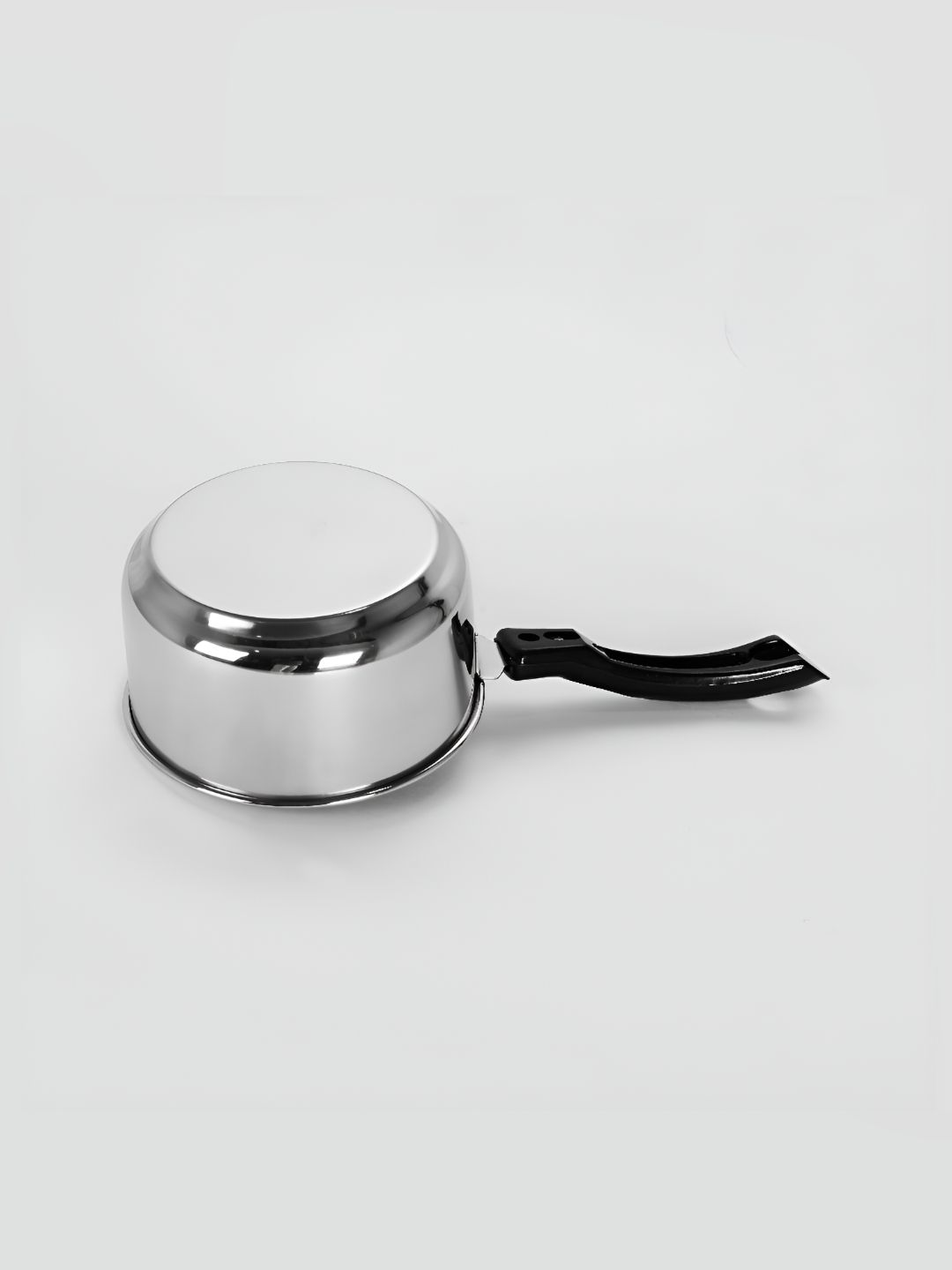 Sumeet Silver-Toned Stainless Steel Induction Base Sauce Pan 0.8l