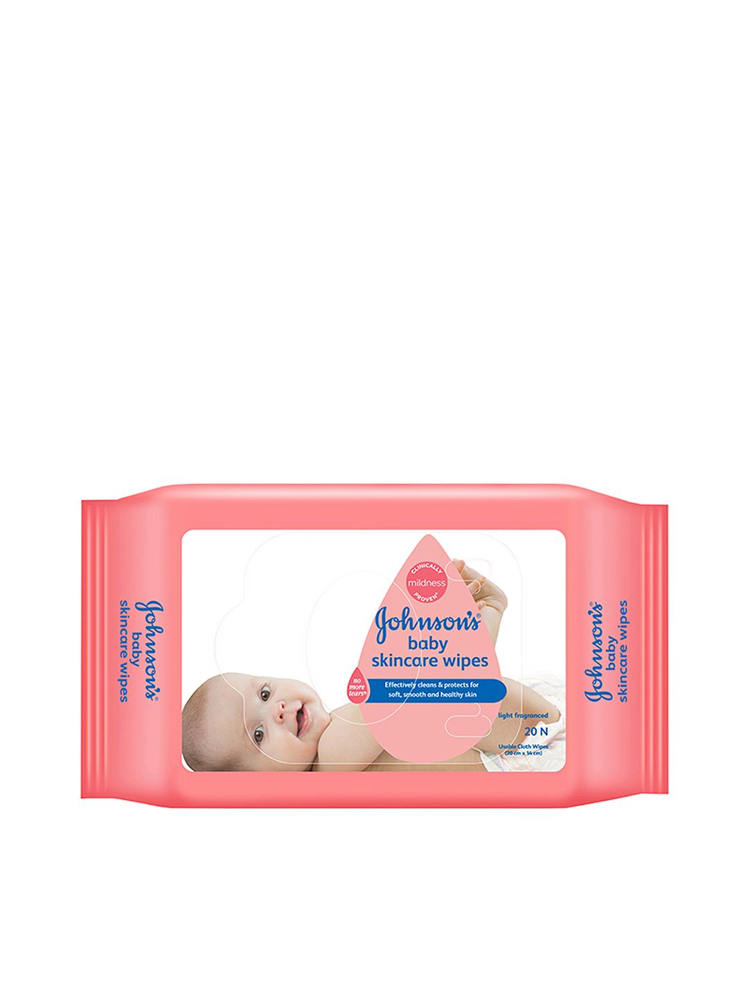 Johnsons Baby Skincare Wipes - 20 N