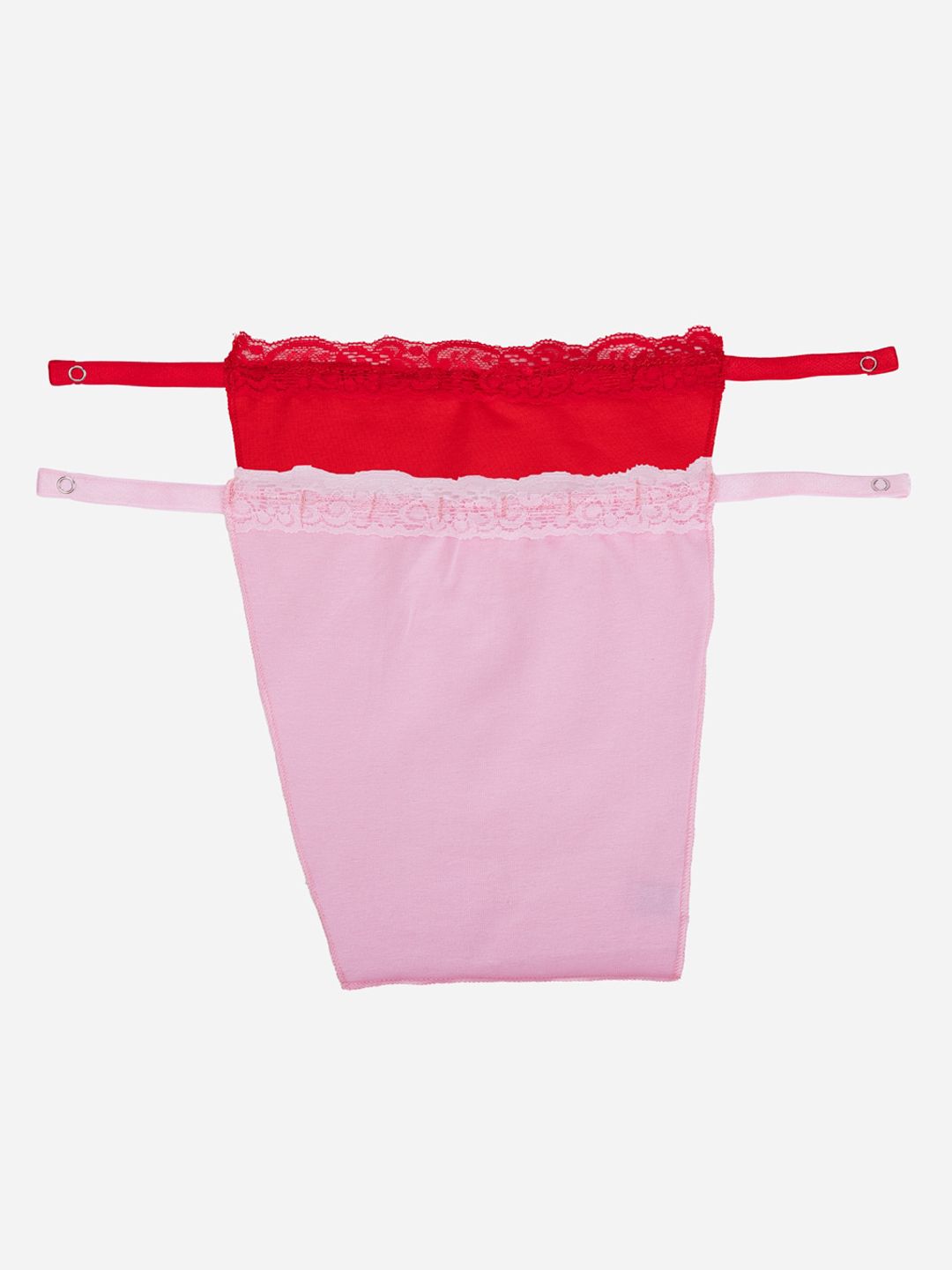 Finesse Miracle Cami Pack Of 2 Mock Camisoles Cleavage Cover