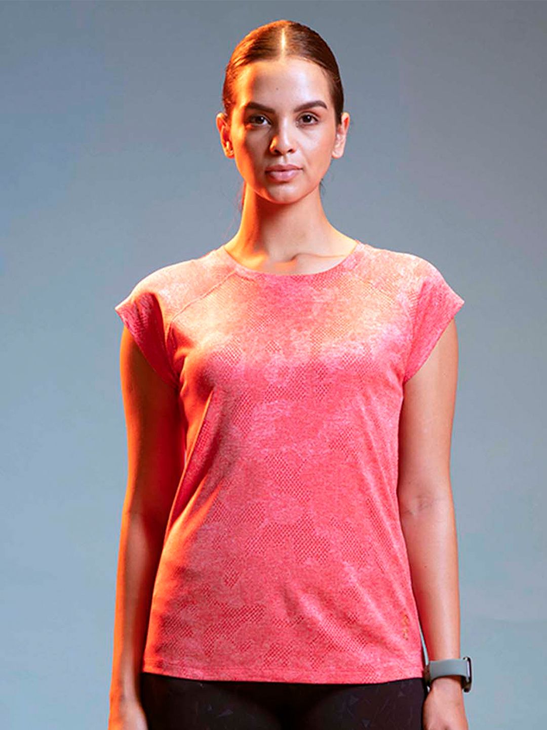 LYRA Women Extended Sleeves Pockets T-shirt