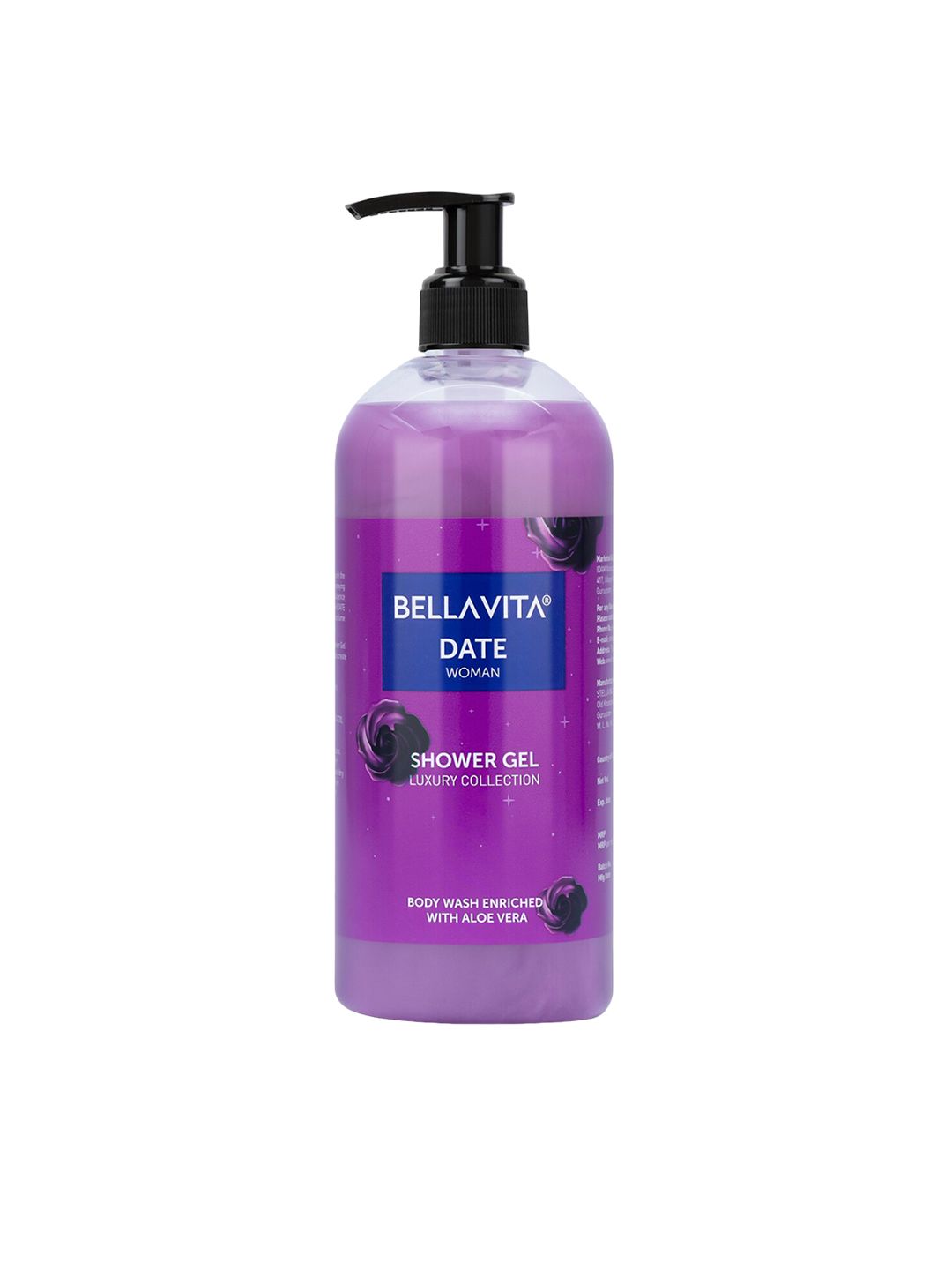Bella Vita Organic Date Woman Shower Gel with Aloe Vera - 500 ml
