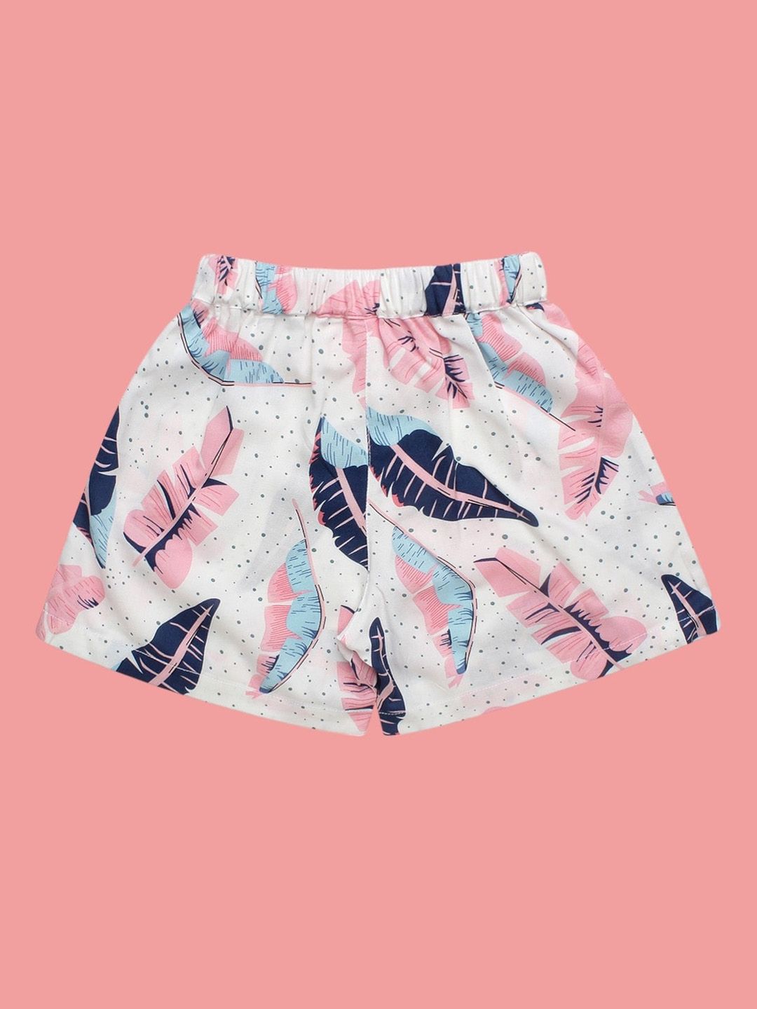 Superminis Boys Floral Printed Regular Fit Rayon Shorts