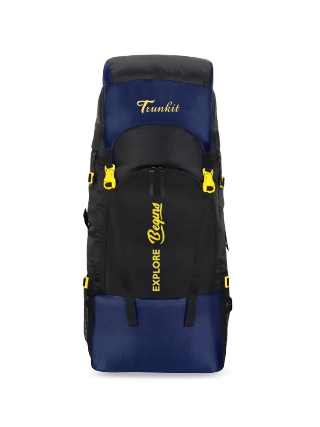 TRUNKIT Unisex Colourblocked Trekking Rucksack