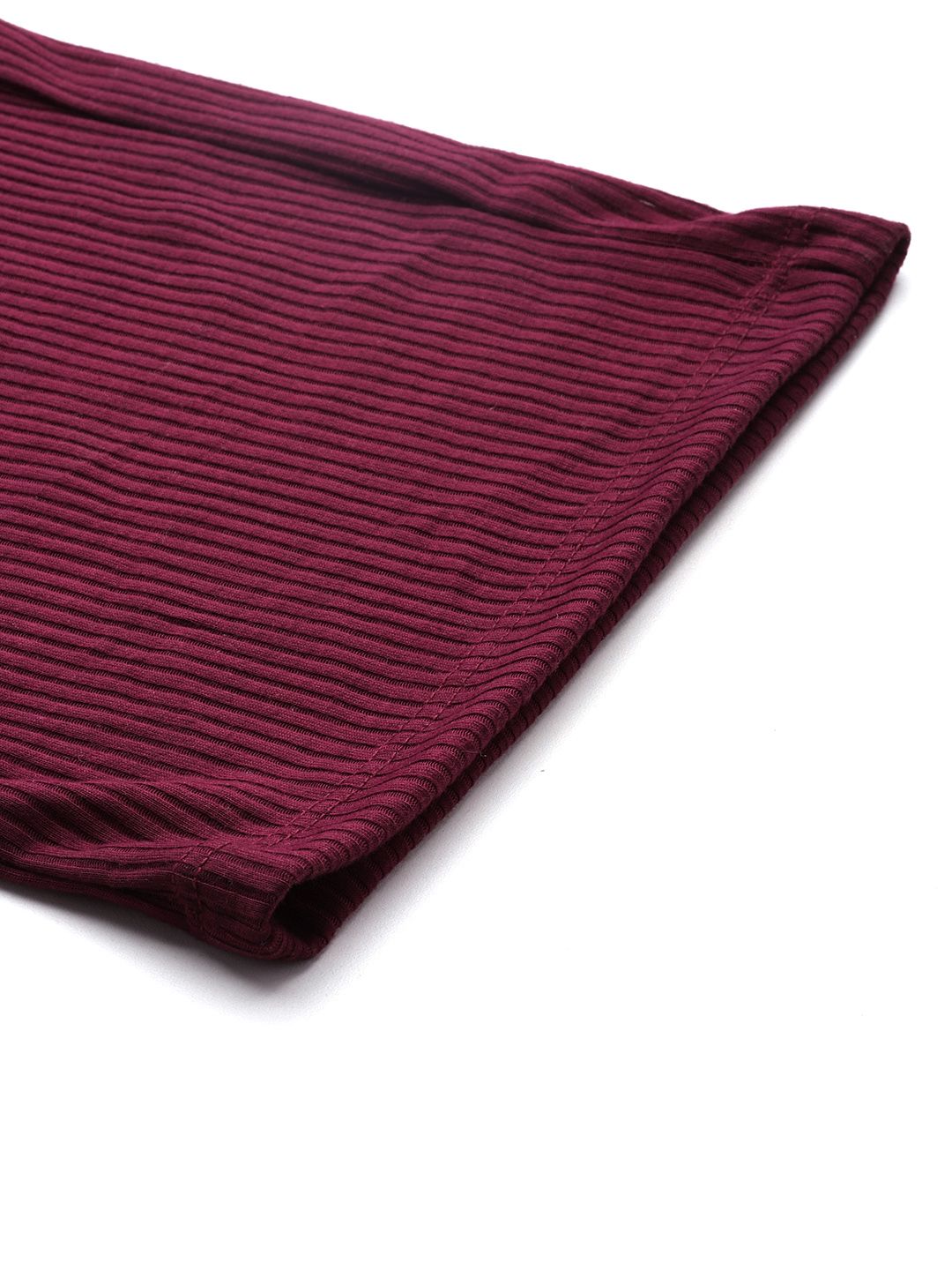 Women Ribbed Solid Co-Ords Set 10