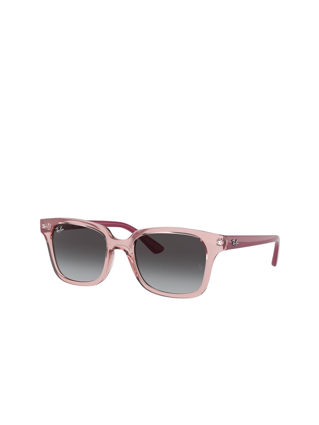 RAY-BAN Kids Unisex Gradient Grey Lens Square Sunglasses - 0RJ9071S70678G48