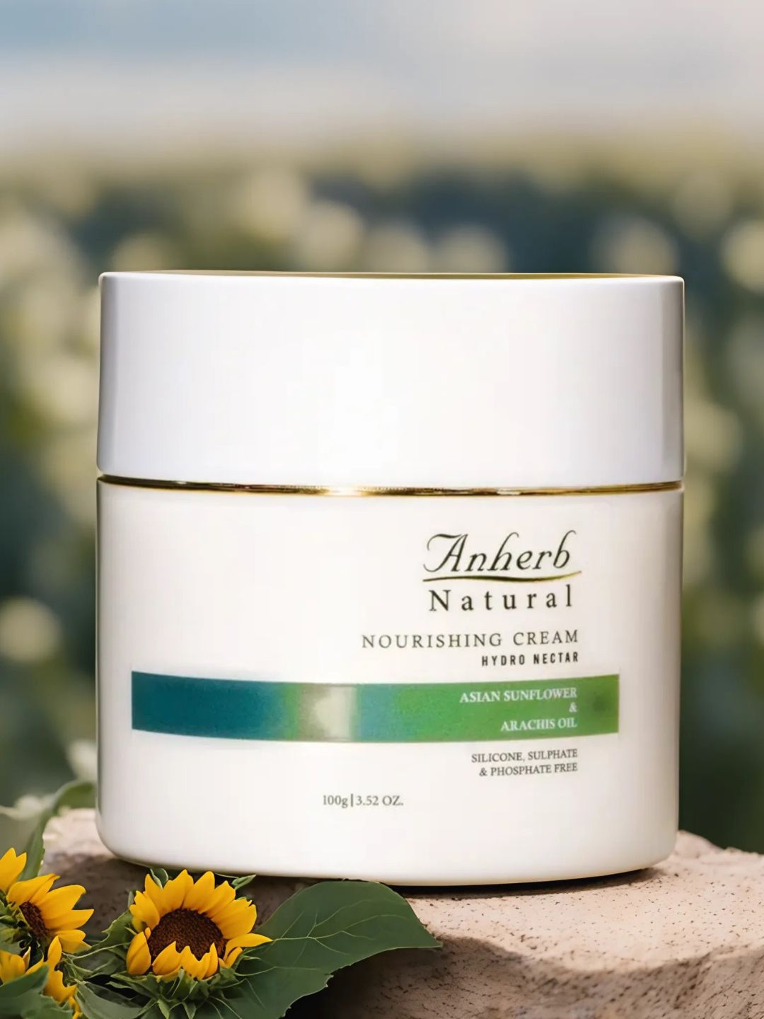 Anherb Natural Hydro Nectar Nourishing Cream - 100g