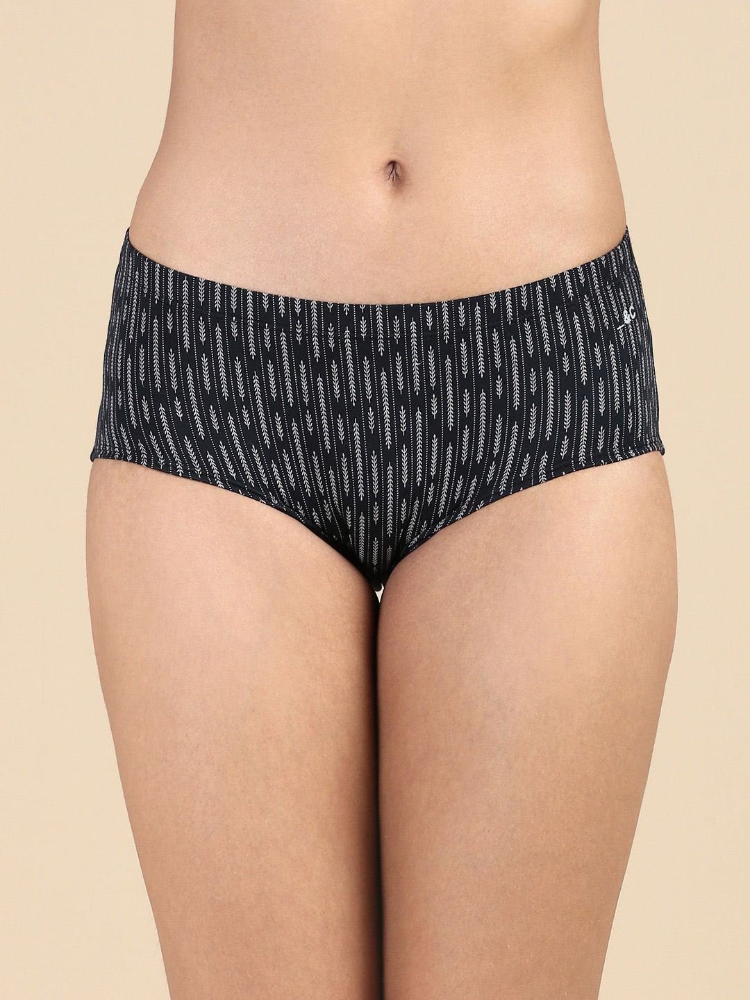 &CIRCUS Full Coverage Mid Rise Printed MicroModal Hipster Briefs