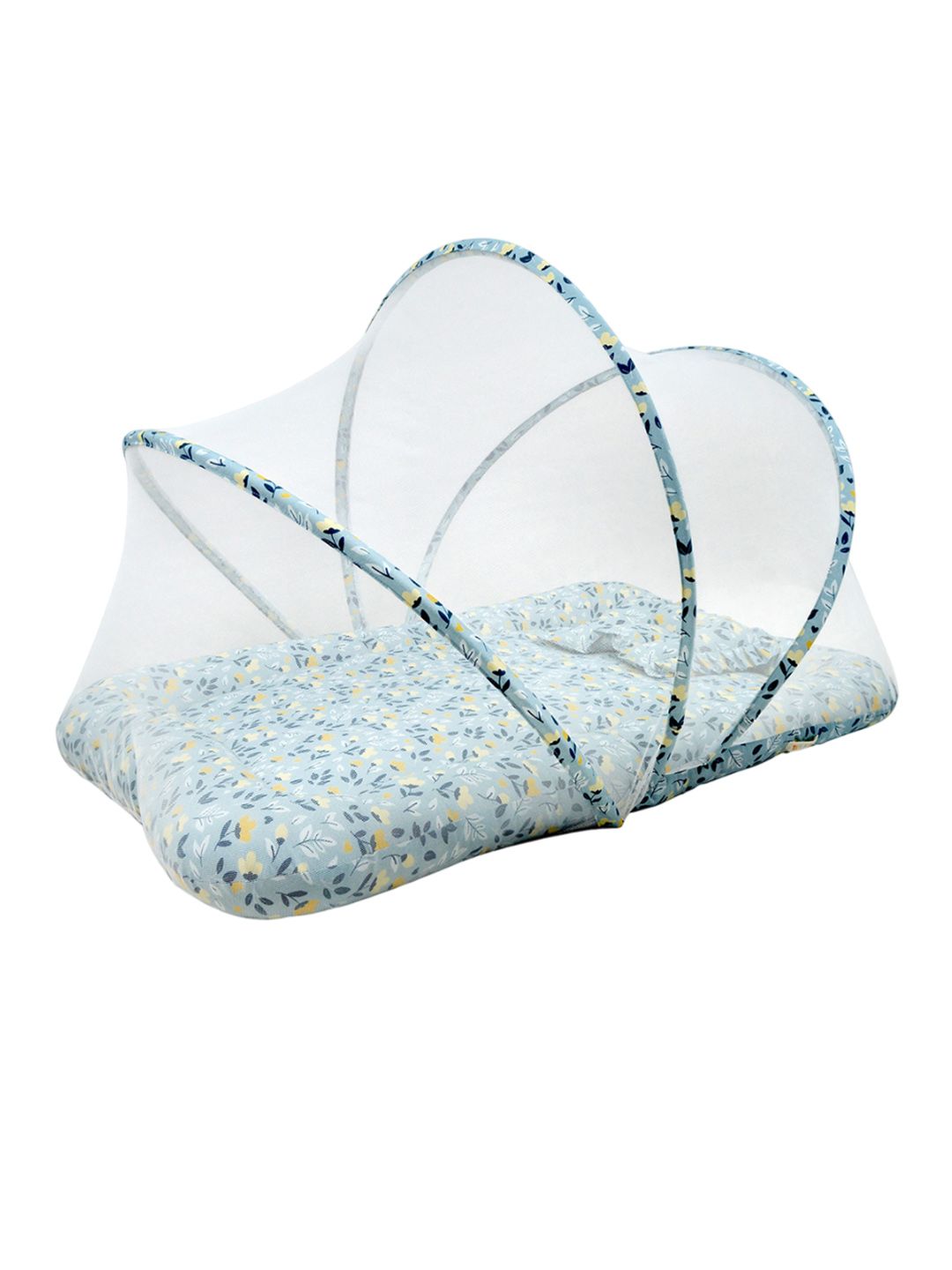 Buy TIDY SLEEP Infants Printed Mosquito Net & Neck Pillow Baby Gadda Set Baby Bed Set -  - Accessories for Unisex Kids