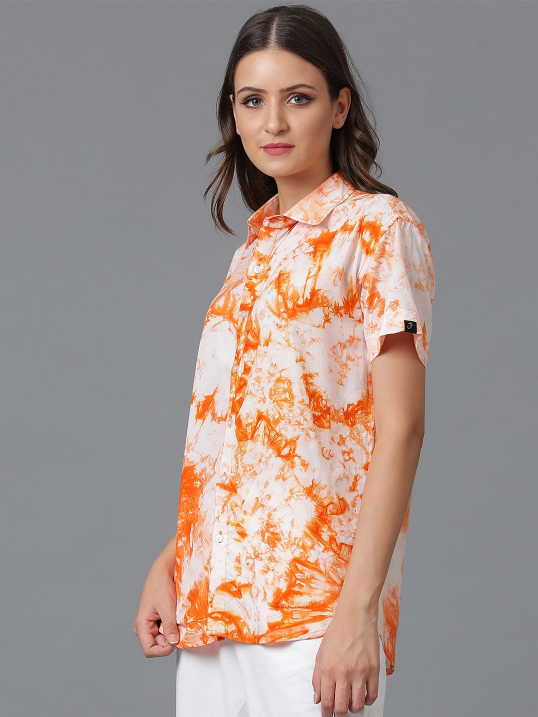 JAVINISHKA Women Comfort Floral Opaque Printed Casual Shirt