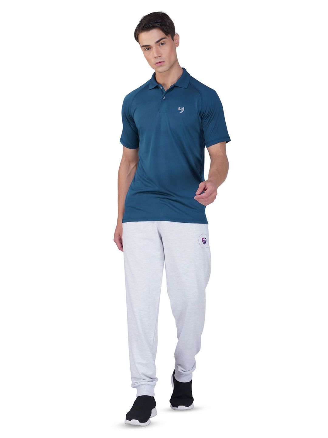 SG Polo Collar Raglan Sleeves Sports T-shirt