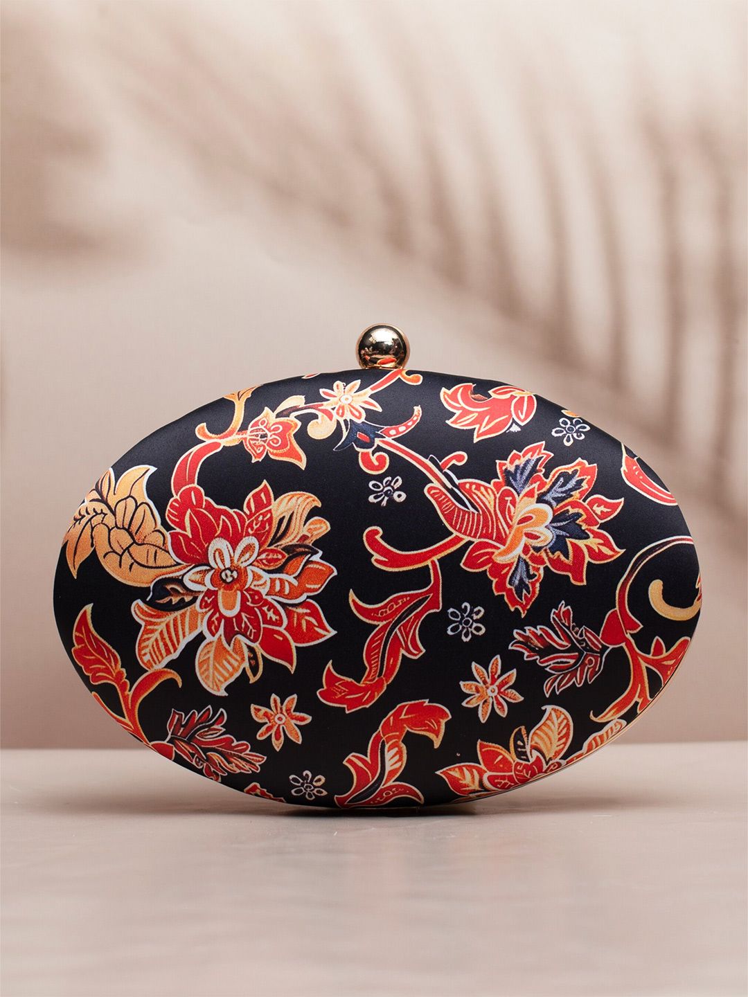 ARTKLIM Floral Printed Box Clutch