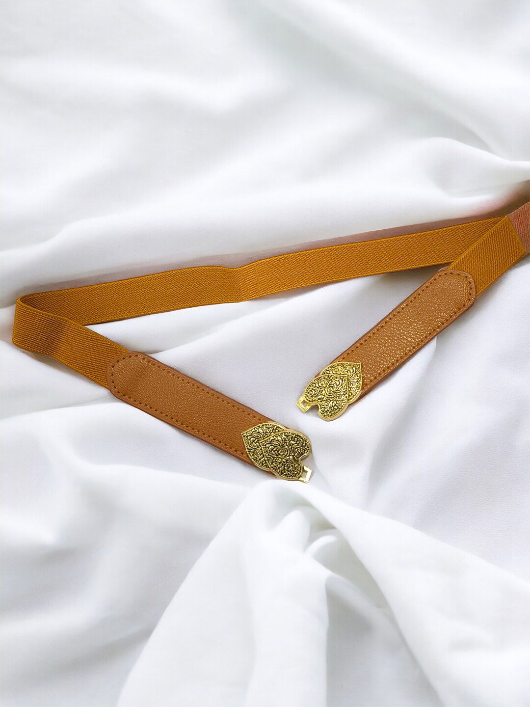 REDHORNS Women Floral Design Elastic Waist Belt