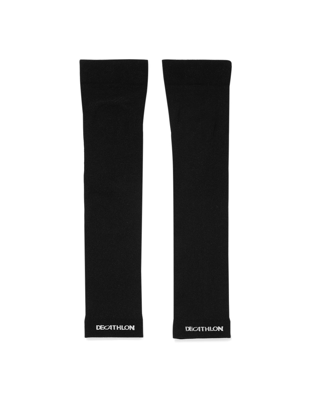Decathlon Vanrysel - Adults Black Sun Protection Cycling Arm Sleeves