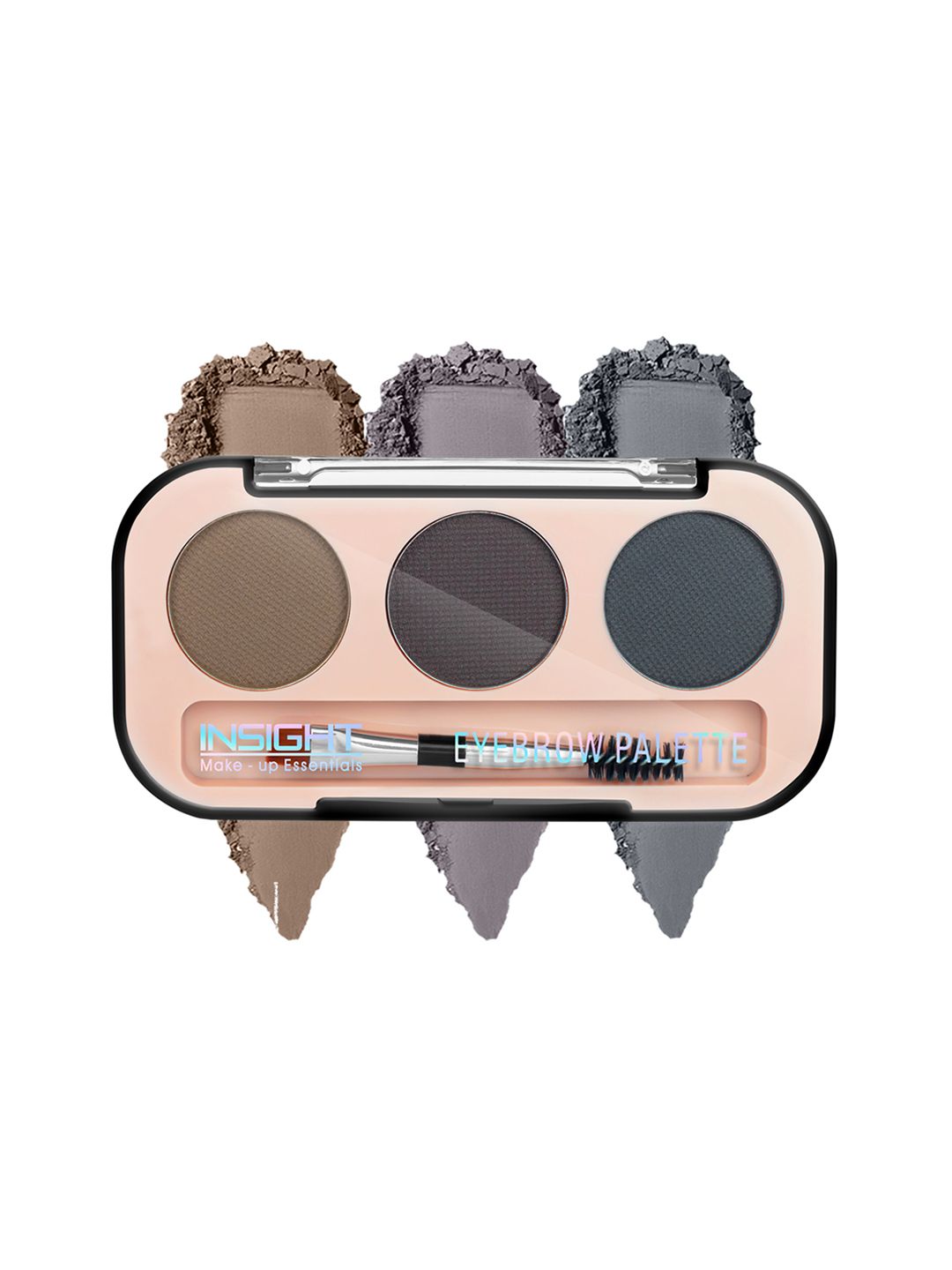 Insight Cosmetics Water-Resistant Eyebrow Palette - Multicolor