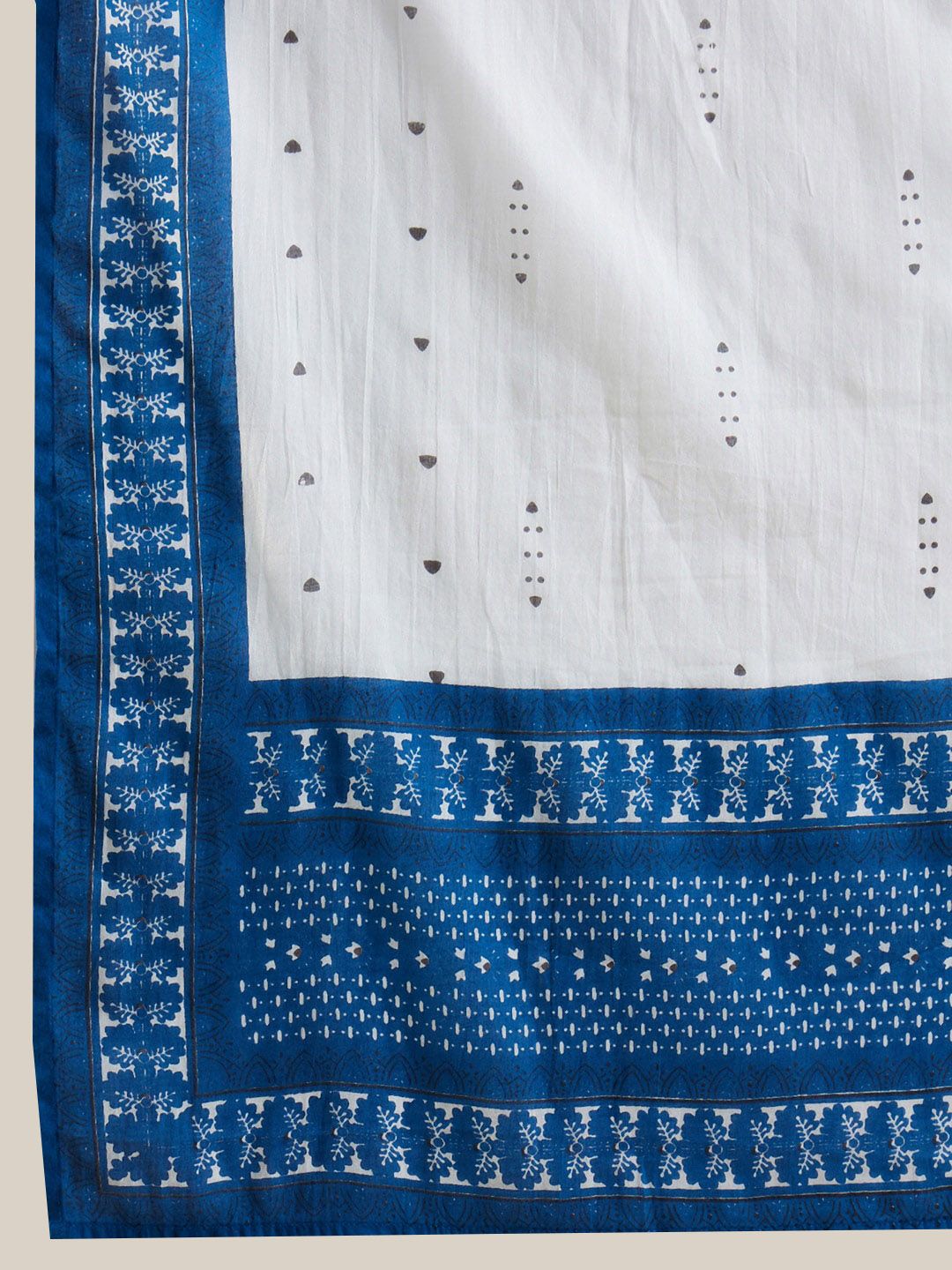 Ethnic Motifs Embroidered Thread Work Pure Cotton Kurta with Trousers & Dupatta 7