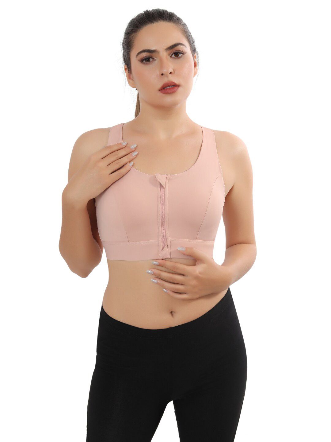 Bella Voste Full Coverage Lightly Padded Sports Bra With All Day Comfort