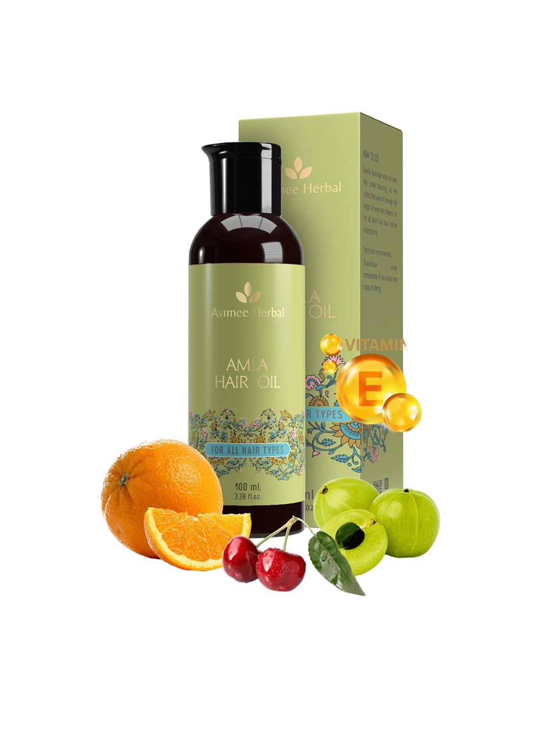Avimee Herbal Pure Amla Hair Oil For Grey Hair & Dandruff - 100 ml