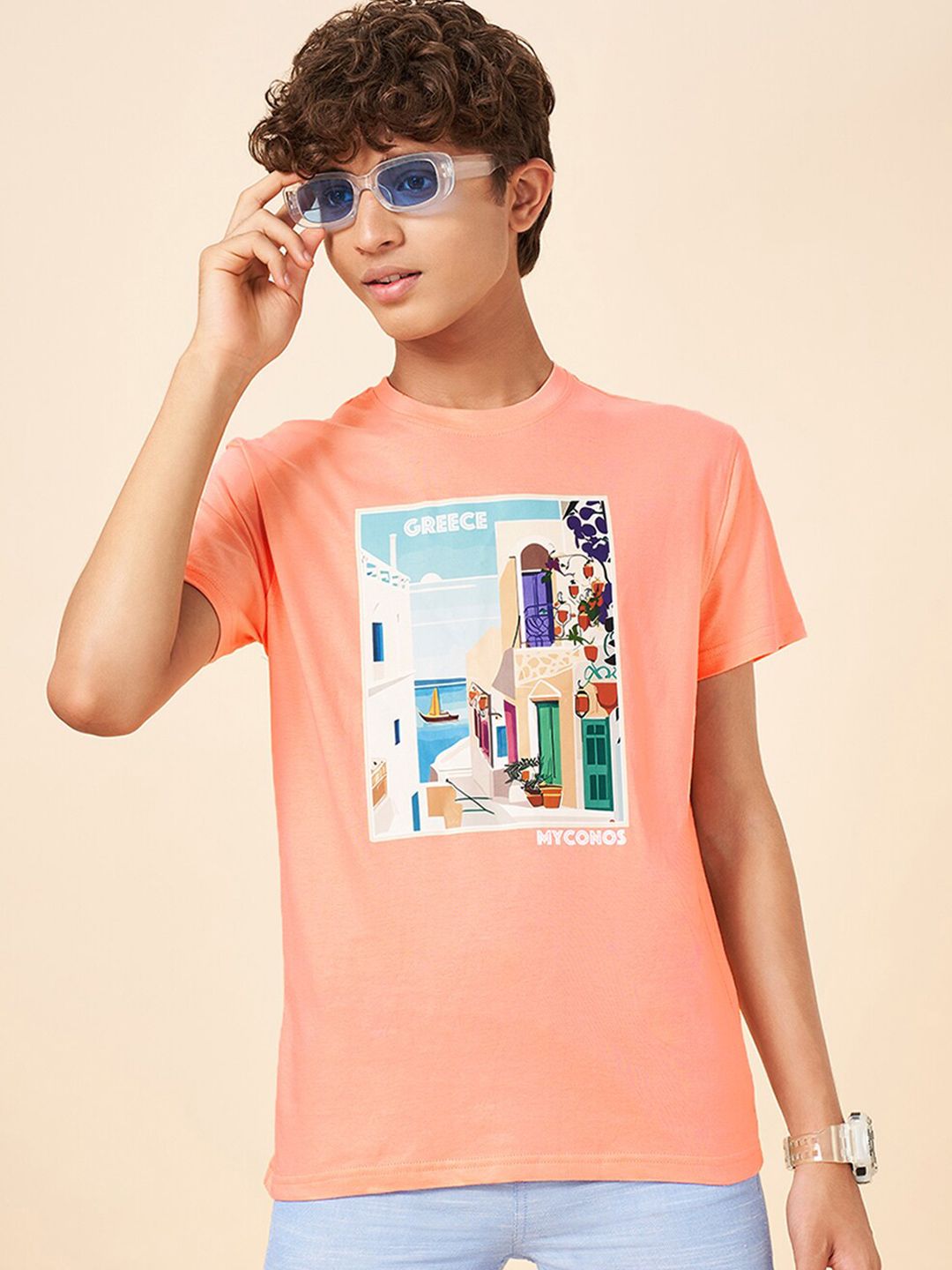 Coolsters by Pantaloons Boys Typography Printed Pockets T-shirt