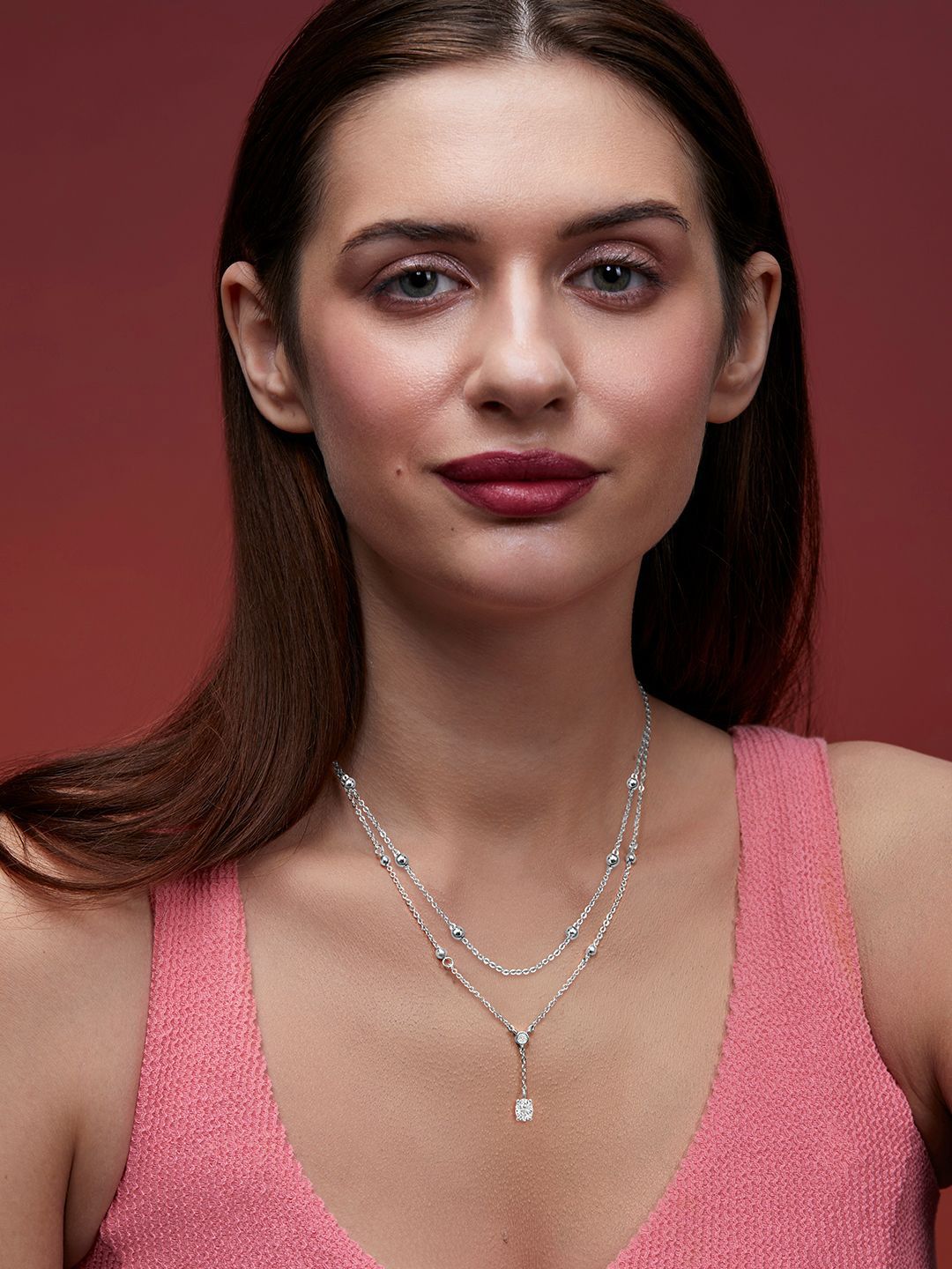 Buy MINUTIAE Brass Silver Plated Handcrafted Necklace -  - Accessories for Women