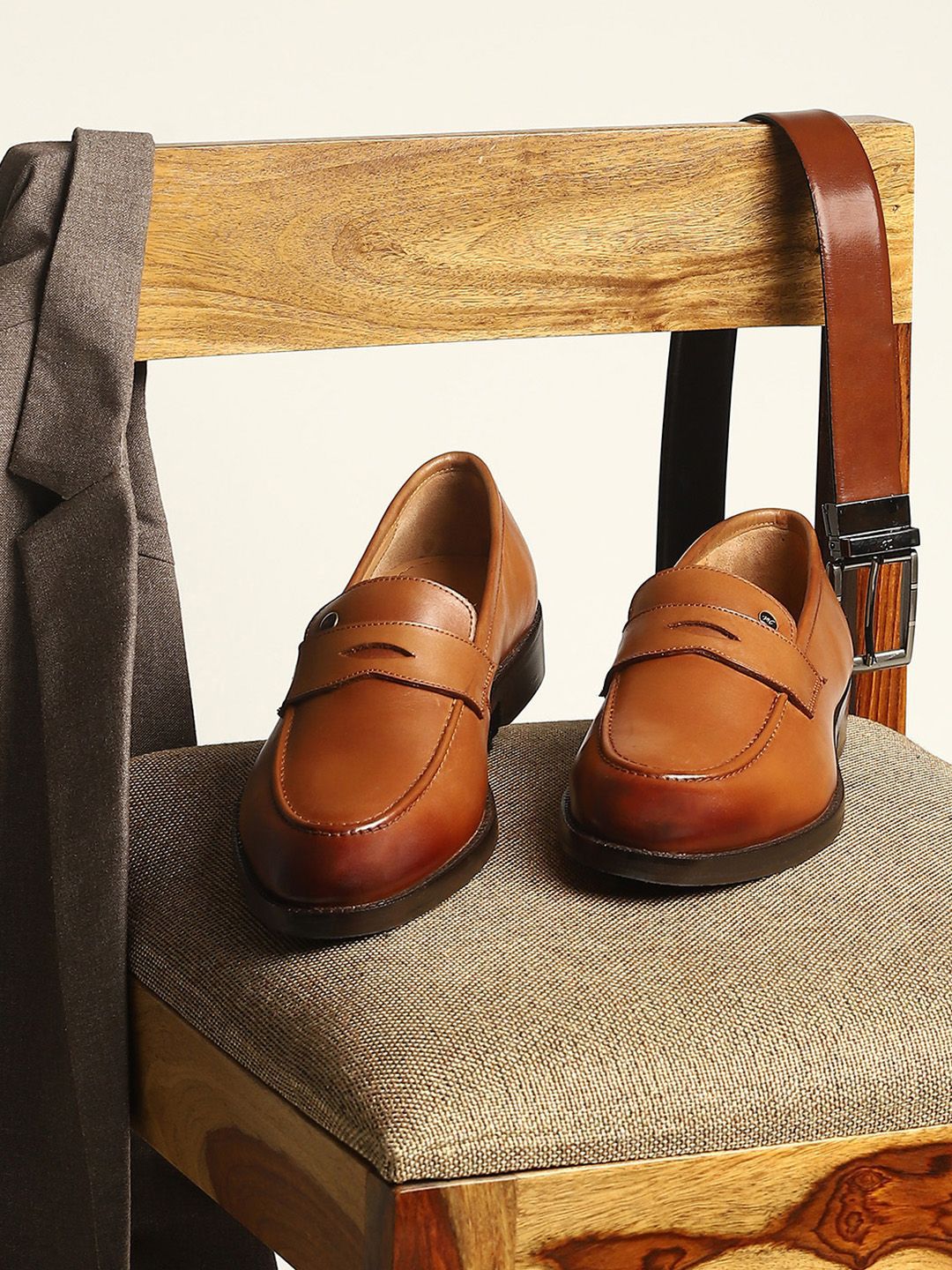 Monte Carlo Leather Formal Penny Loafers