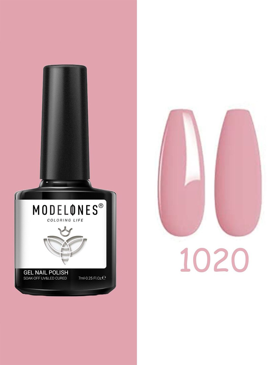 Modelones Coloring Life Soak Off UV & LED Cured Gel Nail Polish - 7 ml - MD 1020