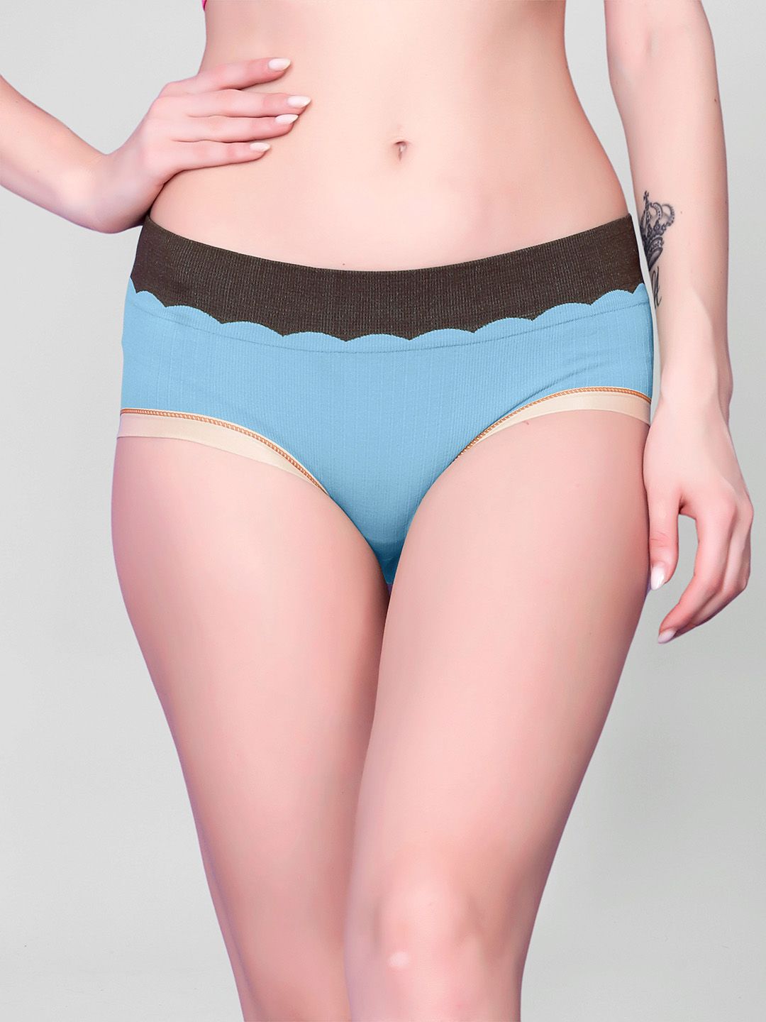 Flenzy Mid Rise Hipster Briefs GP104_BL