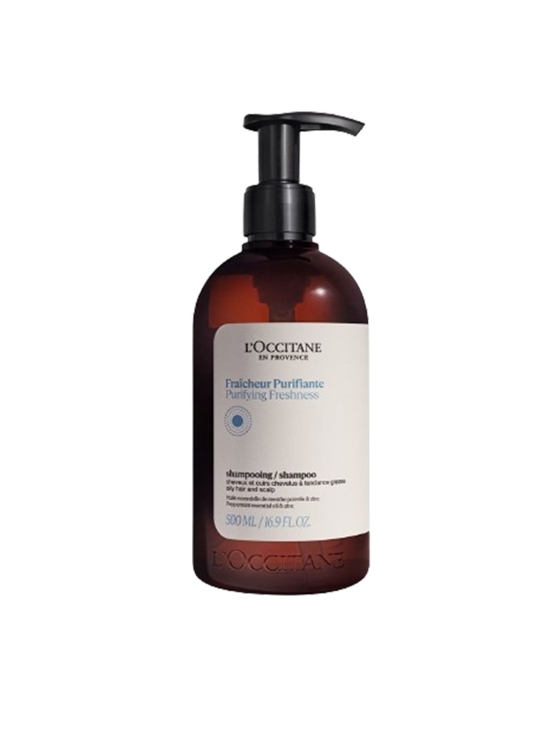 LOccitane en Provence  Purifying Freshness With Peppermint Oil Scent Shampoo-500 ml