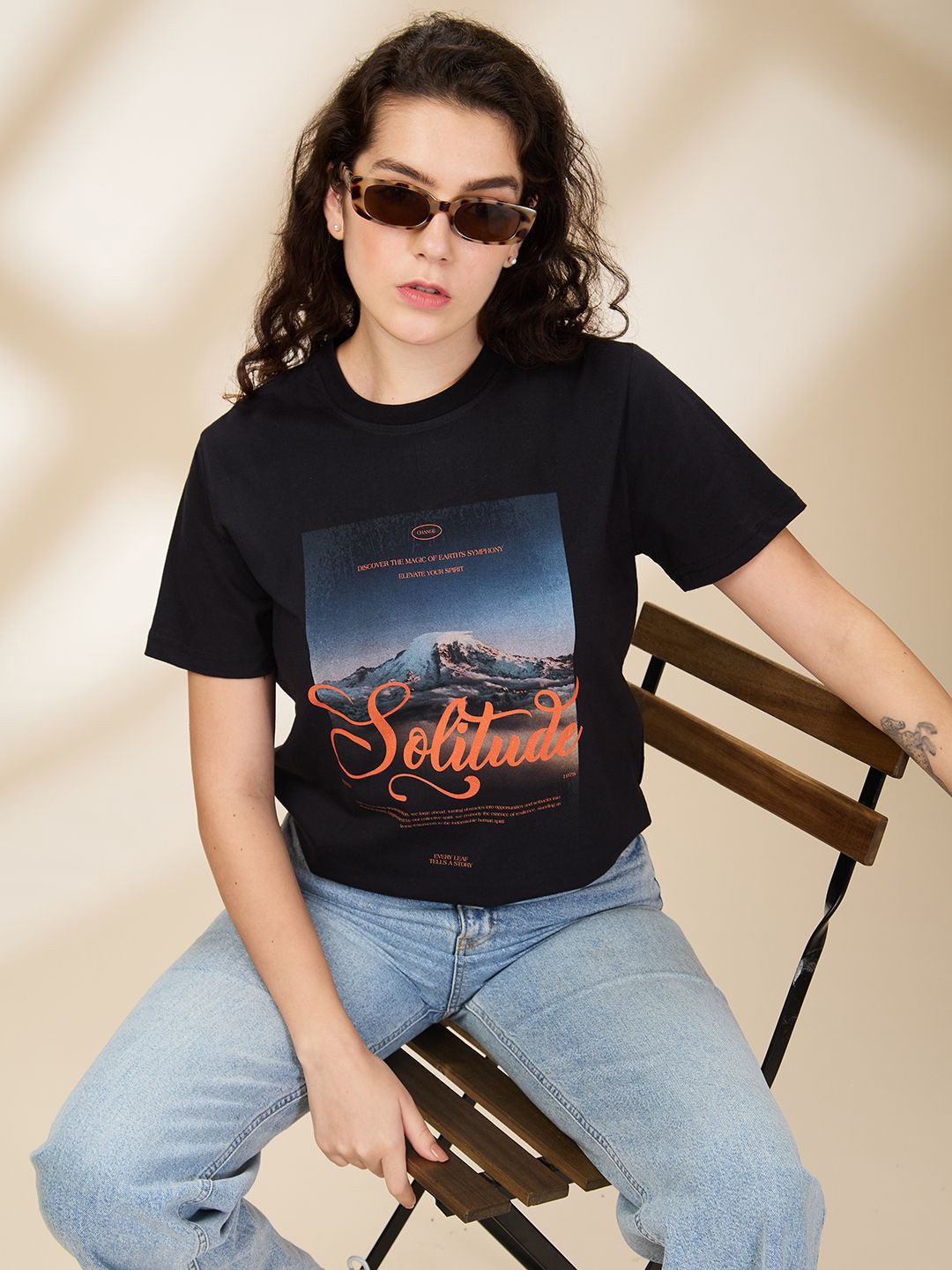 The Roadster Lifestyle Co Printed Cotton Tshirts