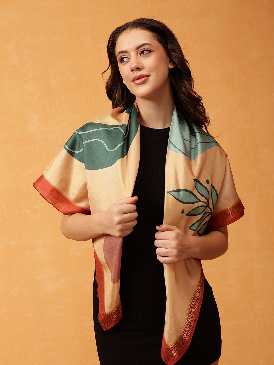Silk Land Women Printed Scarf Scarves