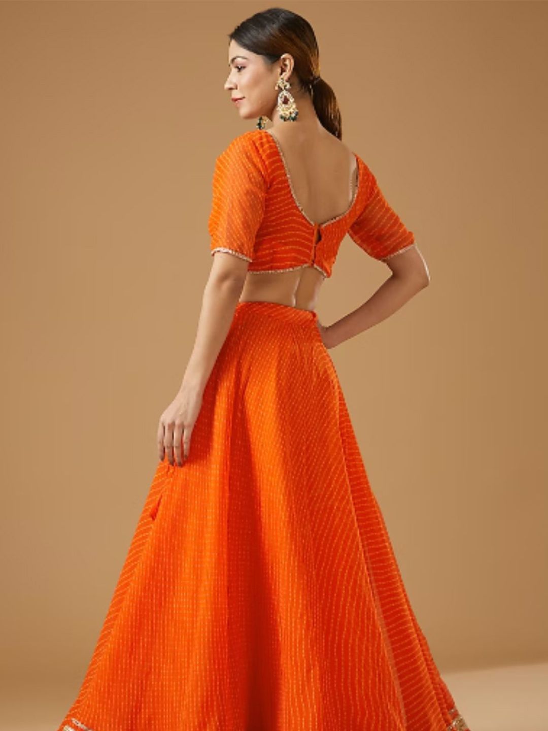 Bandhani Printed Lehenga Choli With Dupatta 3