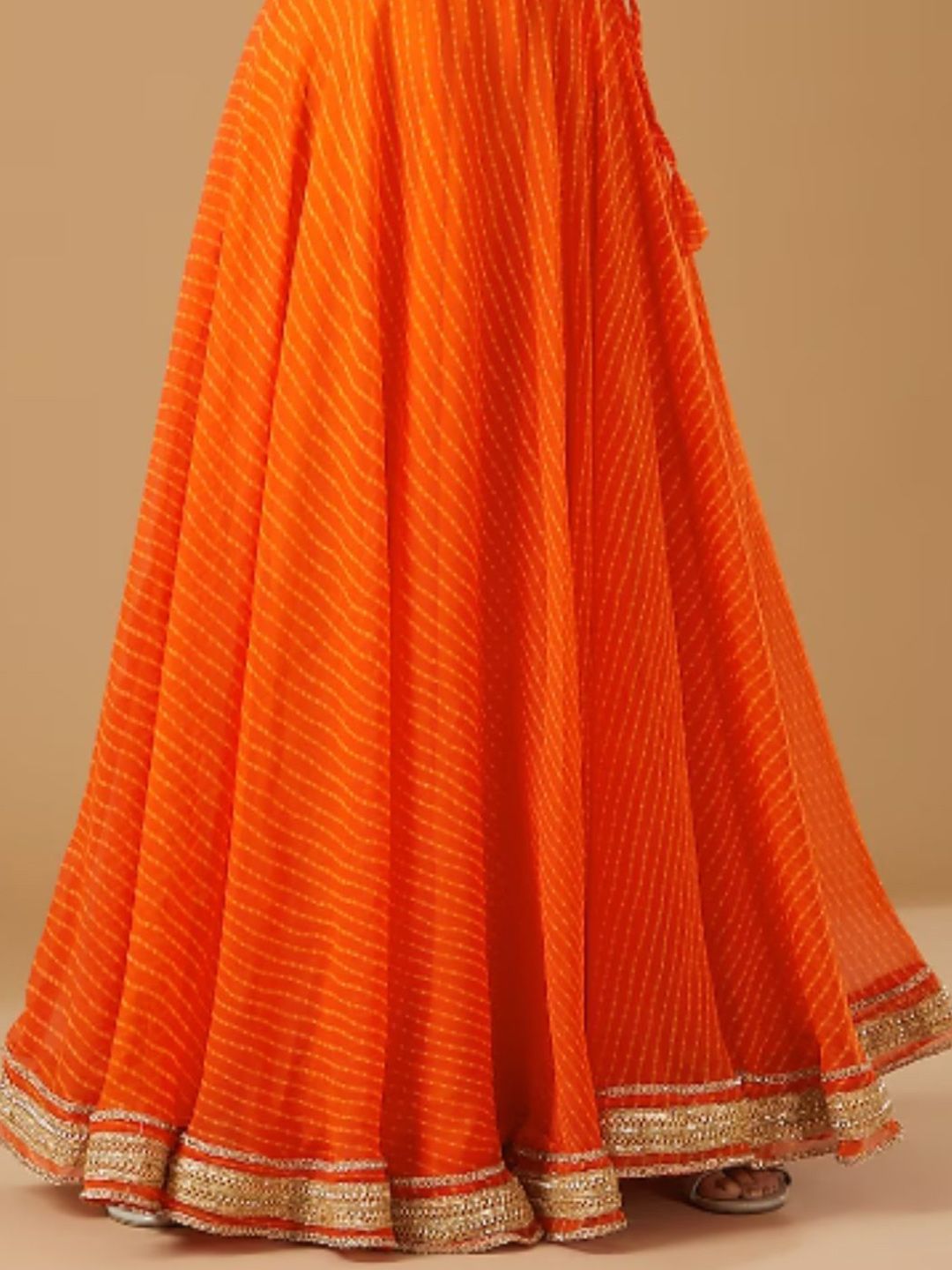 Bandhani Printed Lehenga Choli With Dupatta 4