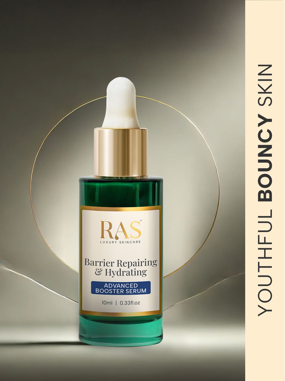 RAS LUXURY OILS Barrier Repairing & Hydrating Advanced Booster Serum With Ceramides - 10ml