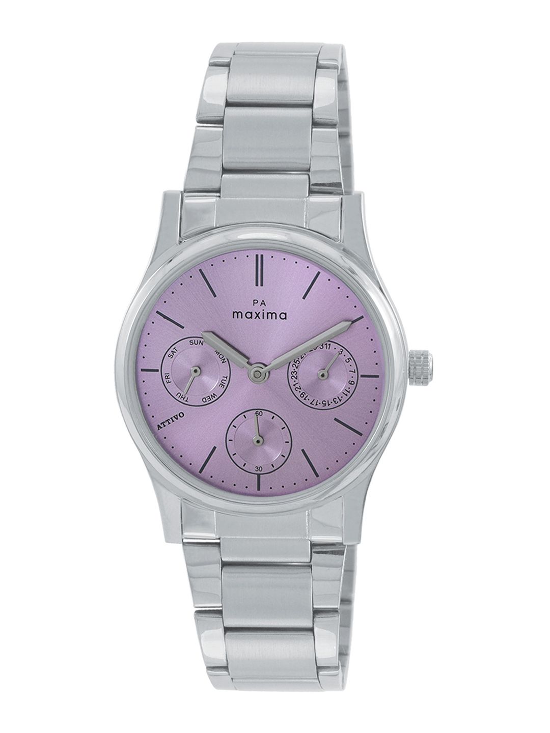 maxima Women Analogue Chronograph Watch O-65571CMLI