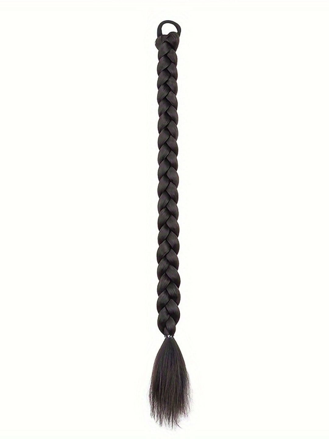 CHRONEX Wavy Braid Ponytail Extension-Natural Brown
