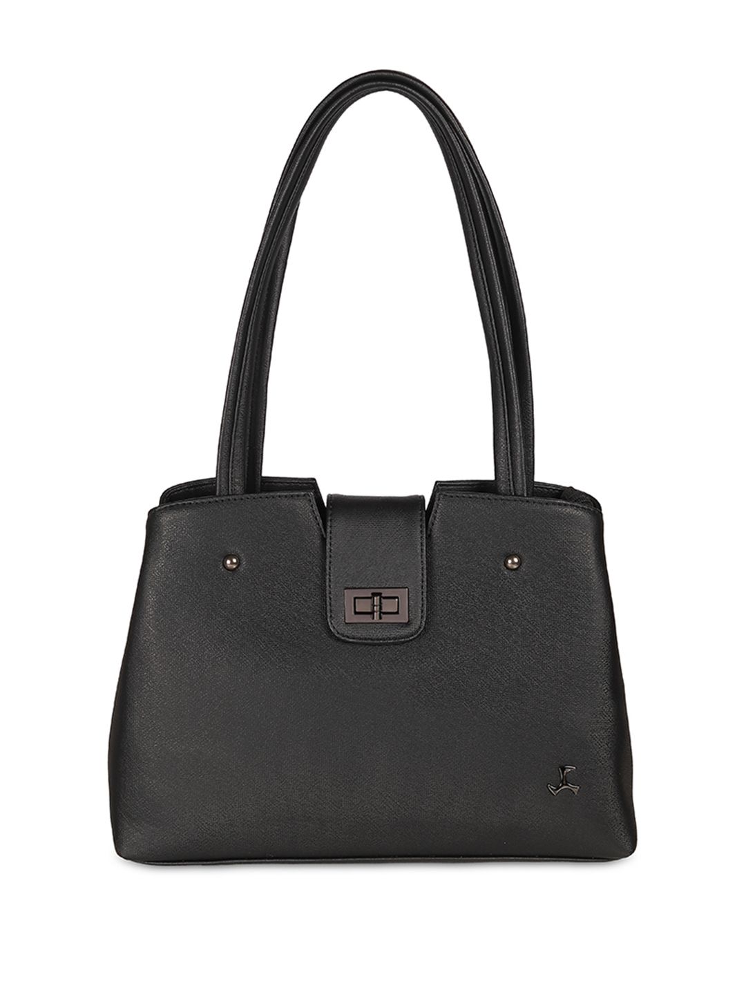 Buy Mochi Solid Zip Detail Large Structured Shoulder Bag -  - Accessories for Women