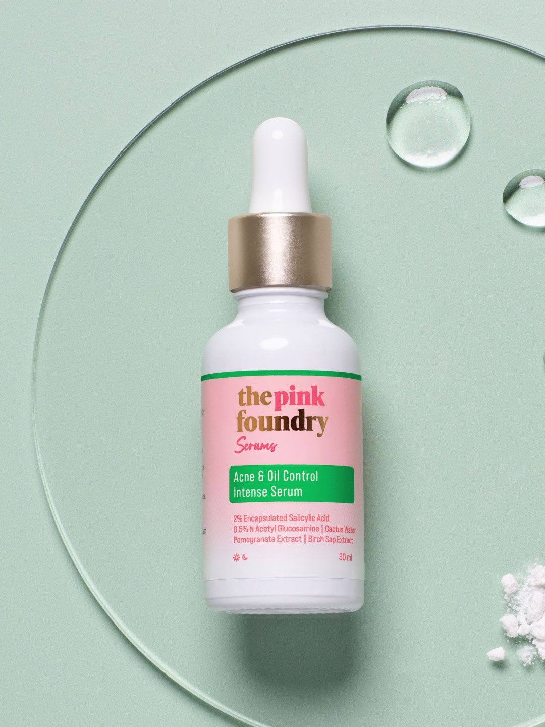 Buy The Pink Foundry Acne & Oil Control Intense Face Serum With 2% Salicylic Acid   30 Ml -  - Personal Care for Unisex