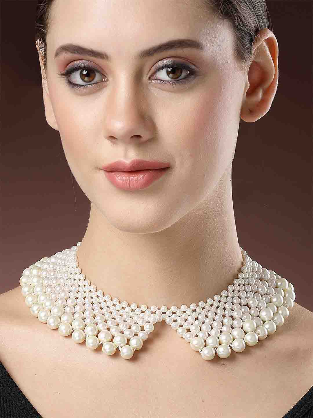 Buy KARATCART Pearl Karacart Gold Plated Pearls Necklace -  - Accessories for Women
