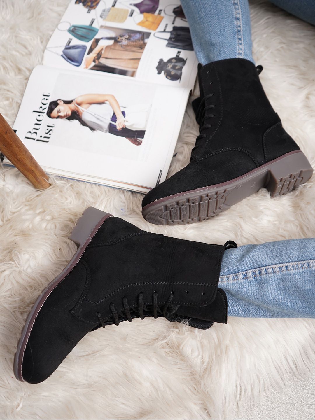 Buy Shezone Women Block Heeled Regular Boots -  - Footwear for Women