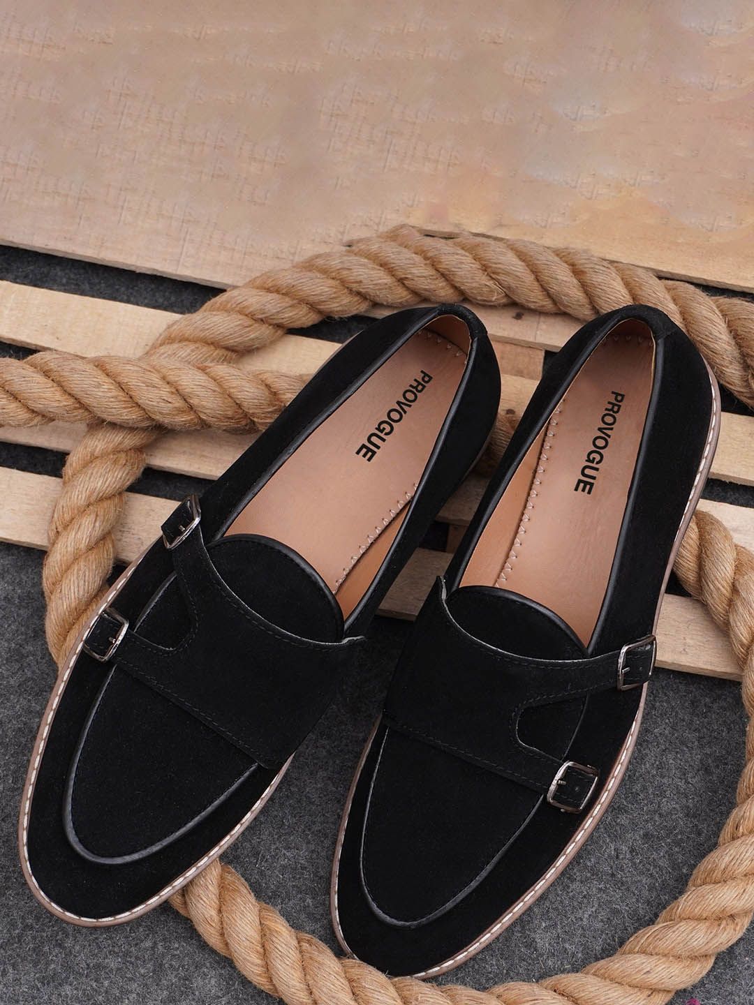 Provogue Men Leather Formal Loafers