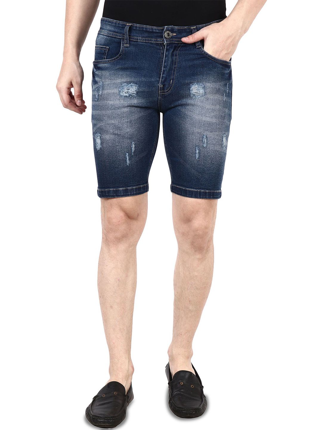 Rend Men Denim Denim Shorts