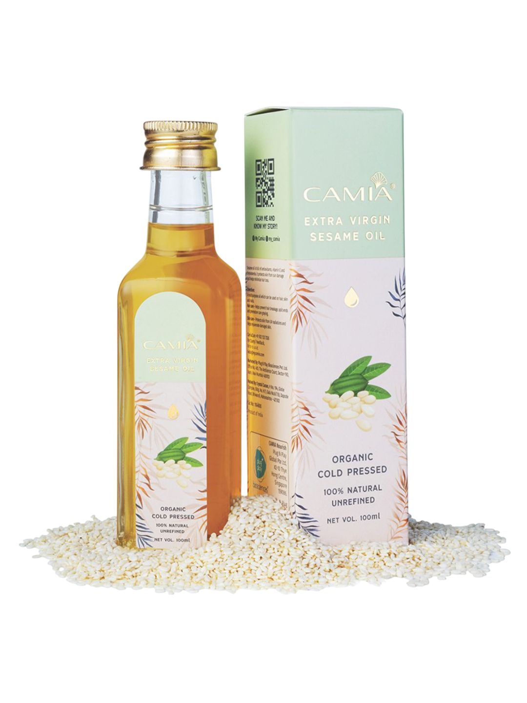 CAMIA Cold Pressed Sesame Oil - 100ML